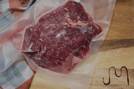 DRY AGED FLANK STEAK